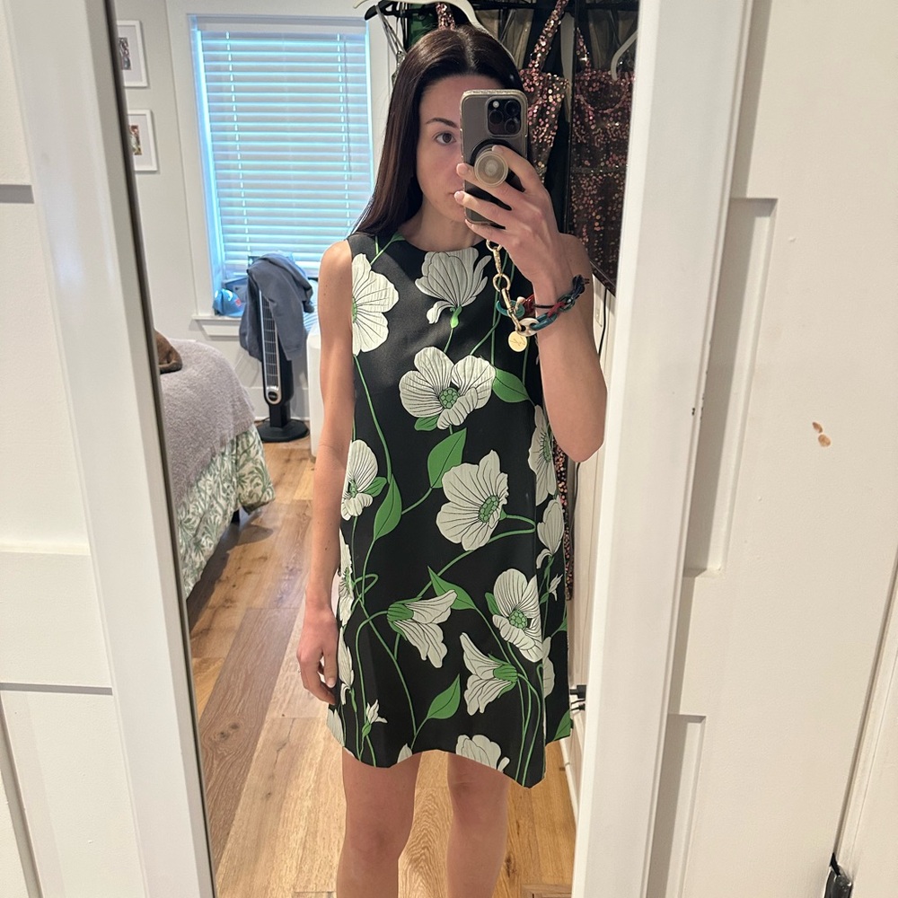 Tuckernuck Floral Black and White Dress